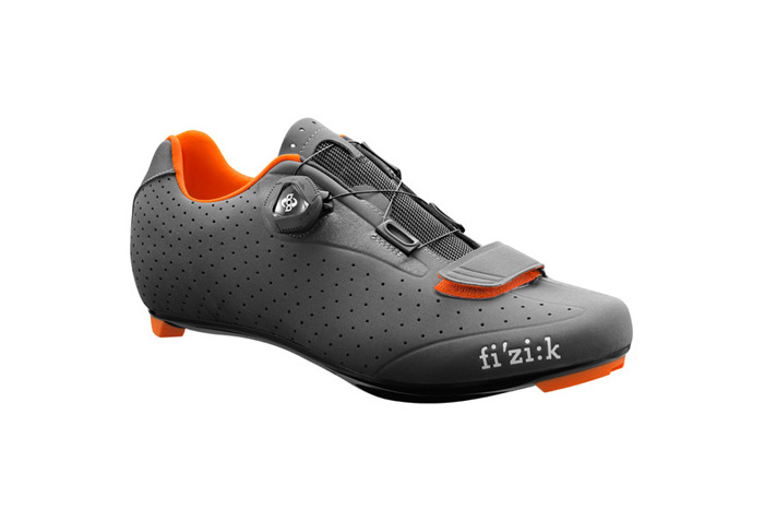 피직 R5B 클릿슈즈 자전거 신발 (무광 블랙/오렌지)