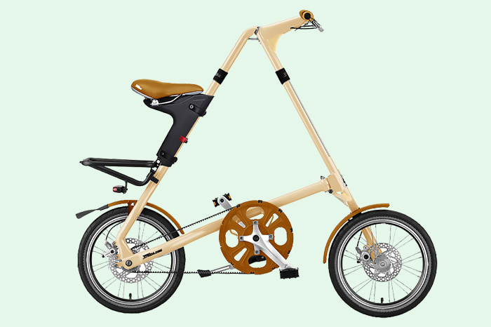 스트라이다 5.1 QR+ 크림 미니벨로 자전거