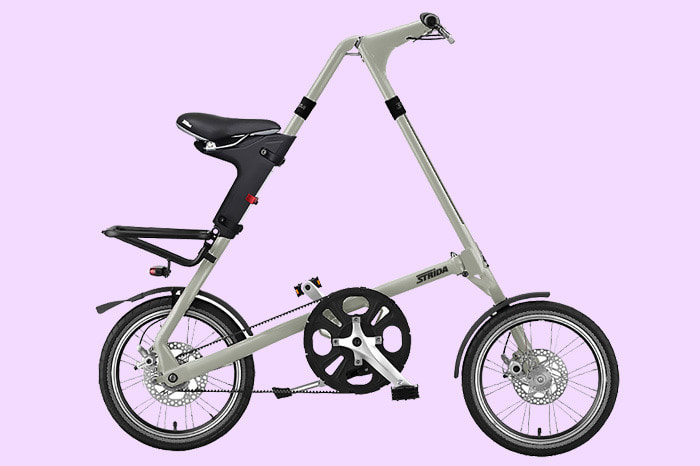 스트라이다 5.1 QR+ 카키 미니벨로 자전거