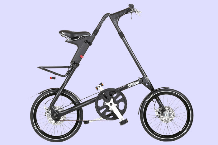 스트라이다 SX QR+ 검정 얼룩무늬 미니벨로 자전거