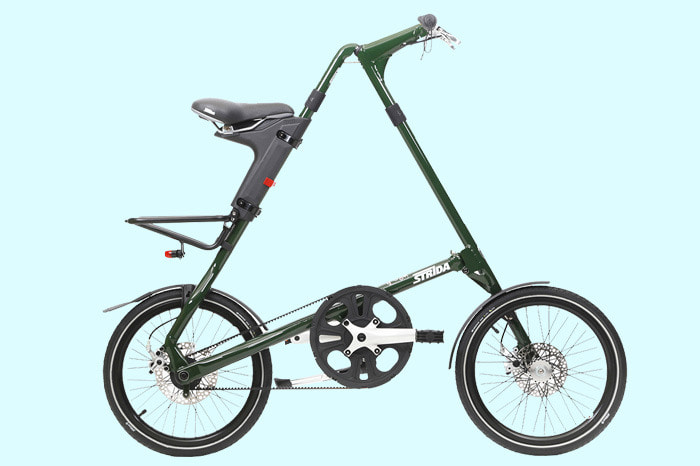 스트라이다 SX QR+ 잉글리쉬 다크 그린 미니벨로 자전거